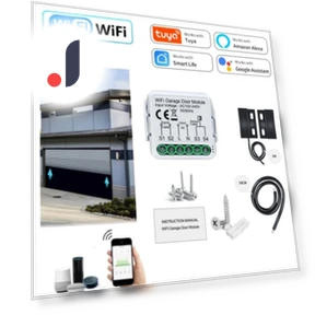 WiFi Smart Garage Door Switch Module — Центры управления и контроллеры, Modern Home Furnishing