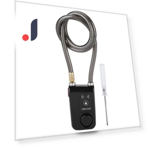 Умный бесключевой Bluetooth-замок — Тросики, KONNWEI