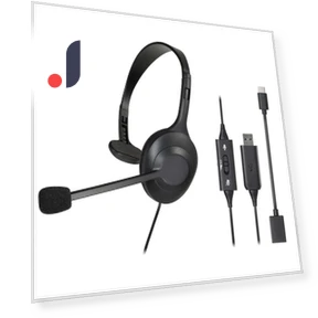 Гарнитура USB монофоническая с шумоподавлением — Микрофоны, Audio Technica
