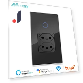 Wi-Fi Smart настенная розетка — Выключатели розеток, Melery