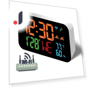 Настольные часы с WiFi — Будильники и часы, DC-HOME Textile