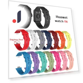 Силиконовый ремешок для умных часов — Браслеты и клипсы, Huawei