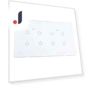 Wi-Fi Smart Touch Switch 8 Gang — Диммеры, Koogeelife