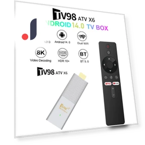 TV Stick Android 8K — Медиаплееры для потокового вещания, Meiteai-All