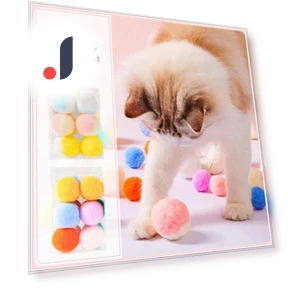 Бесшумный мячик для кошек — Игрушки для питомцев, Smart Pet Supplies