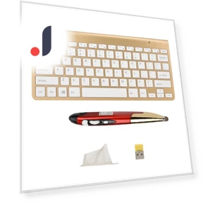 Slim Mini 2.4G Wireless Keyboard Pen Mouse Set — Комплекты клавиатура и мышь, OutsideWorld