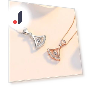 Умное ожерелье в форме веера с бриллиантами — Умные украшения, Original jewelry design
