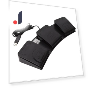 USB Педаль с тройными клавишами — Педали и переключатели, DIYelecs