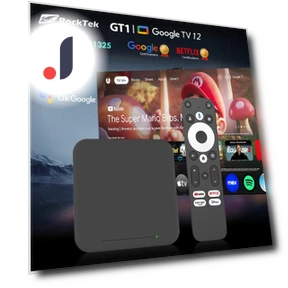 UHD Google TV Box — Fire TV, Blackin