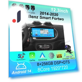 Автомобильное радио для Benz Smart Fortwo 2014-2020 — Автомагнитолы, AutoSphere