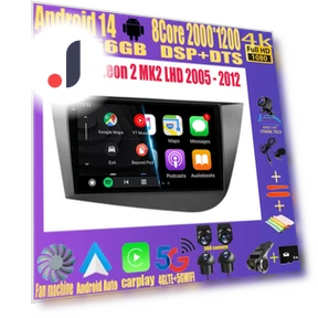 Автомобильный радиоприемник Android 14 — Автомагнитолы, AutoSphere