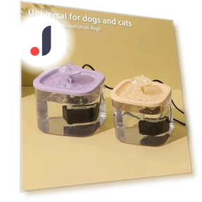 Прозрачная поилка для животных — Фонтаны, Pet daily necessities