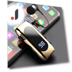 Bluetooth-совместимая гарнитура с выдвижным кабелем Lavalier, умные спортивные наушники-вкладыши — Bluetooth-гарнитуры, LWN