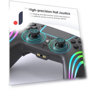 Беспроводной Bluetooth-контроллер для PS4/Windows PC — Игровые клавиатуры, Actually lighting