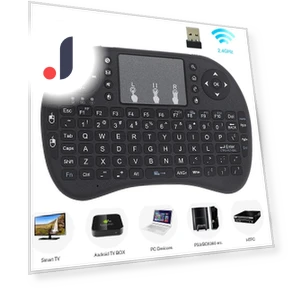 Мини беспроводная клавиатура с Air Mouse и Touchpad — Клавиатуры, Jumaocun-Fashions
