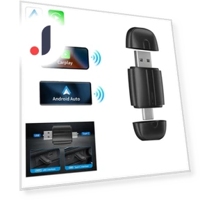Беспроводной адаптер Car Play и Android Auto — Аксессуары для GPS-систем, YJMP Auto Parts