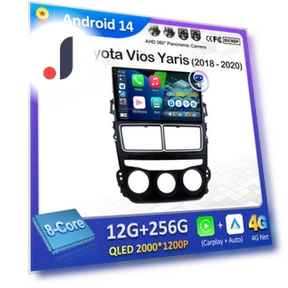 Беспроводная система Smart Carplay для Toyota Vios/Yaris — Автоэлектроника и аксессуары, AutoSphere