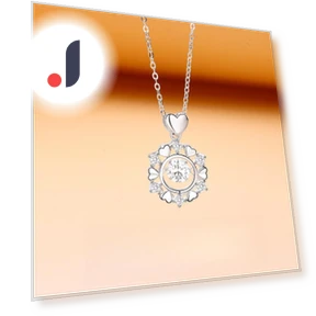 Ожерелье с бьющимся сердцем — Умные украшения, All-match jewelry