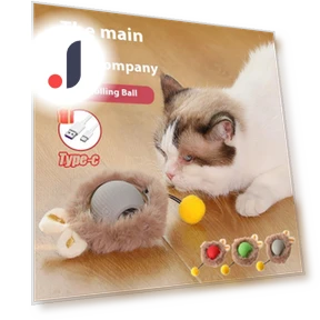 Интерактивная игрушка-мяч для кошек — Мячи, YJMP Top