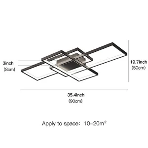 Современный потолочный светильник, OKES