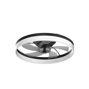 Низкопрофильный потолочный вентилятор с подсветкой и пультом, VOLISUN