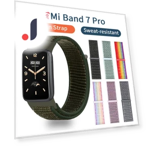 Мягкий нейлоновый ремешок — Ремешки для фитнес-браслетов, Xiaomi