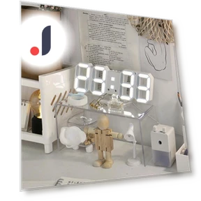 3D цифровой будильник — Часы, Daily necessities-V