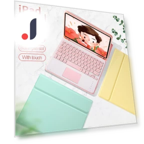 Чехол с Bluetooth-клавиатурой и сенсорной панелью для iPad Air — Клавиатурные чехлы, SS-Pajamas-01