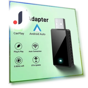 Проводной и беспроводной адаптер CarPlay 2 в 1 — Аксессуары для телефонов, JOHO