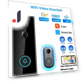 Умный дверной звонок WiFi — Домашние системы безопасности, wmlike mz