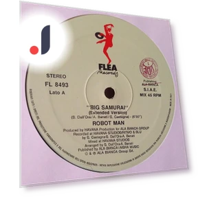 12-дюймовая пластинка ROBOT MAN - Big Samurai FL8493 — , RecordCityJP