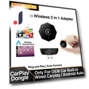 Адаптер CarPlay и Android Auto 2 в 1 — Автомагнитолы, YJMP Auto Parts