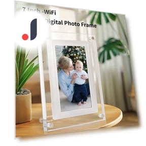 Акриловая цифровая фоторамка с WIFI — Цифровые фоторамки, Crown Global