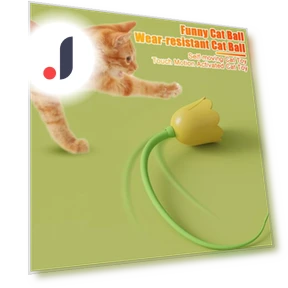 Интерактивный кошачий мяч в форме цветка — Игрушки для питомцев, I love My Pet