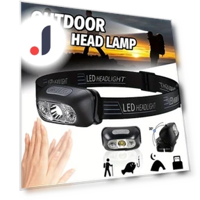 LED Сенсорный налобный фонарь — Фонарики, LIUXING Fire Portable Lighting