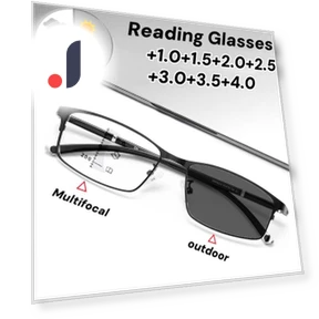 Умные прогрессивные фотохромные очки для чтения — Очки для чтения, CICI Global Glasses