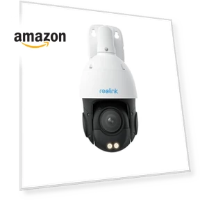 Умная 4K/8MP UHD PTZ купольная камера безопасности — Камеры наблюдения, Reolink Digital