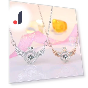 Умное ожерелье с ангельскими крыльями — Мужские подвески, Commodity Jewel