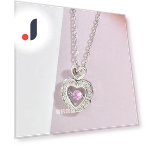 Умное ожерелье с розовым бриллиантом — Умные украшения, Commodity Jewel