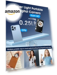 Цифровая камера с автофокусом 4K — Цифровые компактные фотоаппараты, Lecnippy