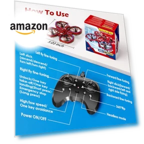 Мини дрон для детей — Вертолеты, Zappyway