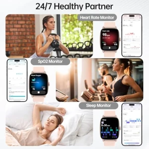Умные часы с Bluetooth-вызовами и голосовым помощником — Умные часы, KIBFLE
