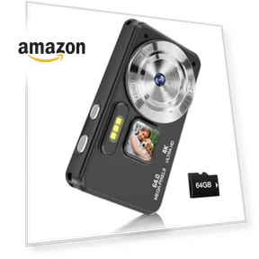Цифровая камера с автофокусом 4K 64MP — Цифровые компактные фотоаппараты, MINIBEAR