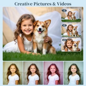 Цифровая камера с автофокусом 4K 64MP, MINIBEAR