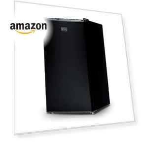 Компактный холодильник с морозильной камерой — Мини-холодильники, BLACK+DECKER