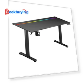 Высотно-регулируемый электрический стол с RGB LED подсветкой — Офисная, ACGAM