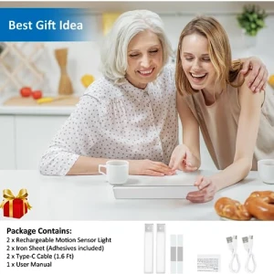 Светодиодные светильники с датчиком движения для шкафов, YLXS