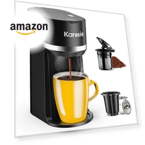Однопорционная кофеварка для K-Cup и молотого кофе — Кофемашины, Karosie