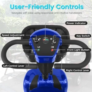 4-колесный мобильный скутер для взрослых и пожилых, Mobicyc