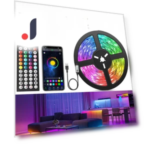 Комплект светодиодной RGB-ленты с музыкой — LED ленты, TrendVibeCN